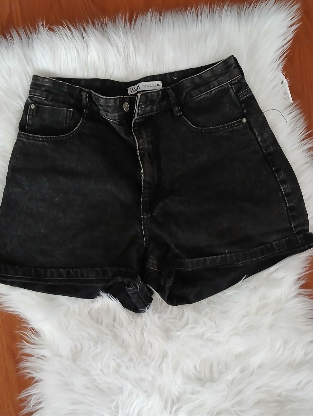 Zara Black Denim Women’s Shorts